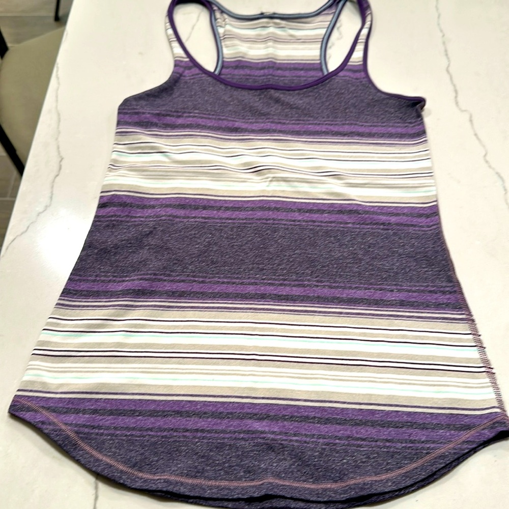 Lululemon striped tank top size XS/2